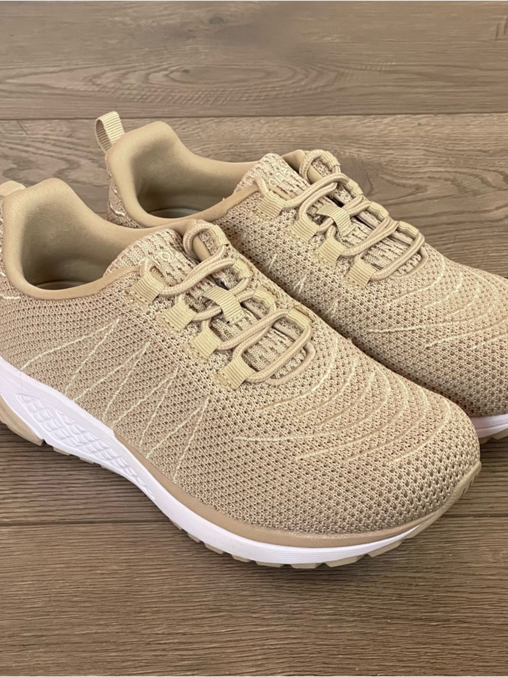 NWOT Propet Ortholite Tour Knit Women’s 6.5 XX 4E Sand Sneakers